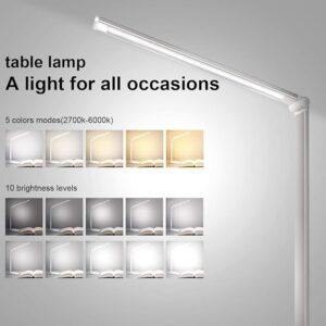 White crown LED Desk Lamp