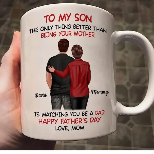 Personalized Father's Day To My Son