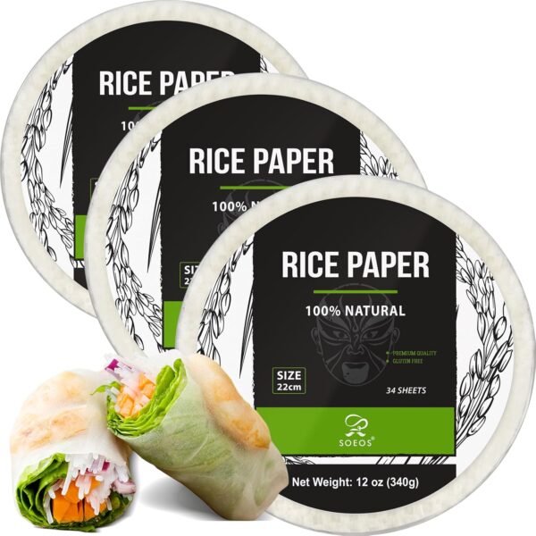 White Rice Paper Wrappers