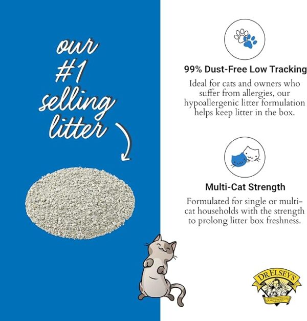 Dr. Elsey's Ultra UnScented Clumping Clay Cat - Image 2