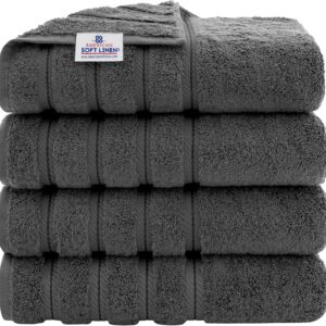 American Soft Linen Luxury 4 Piece Bath Towel Set